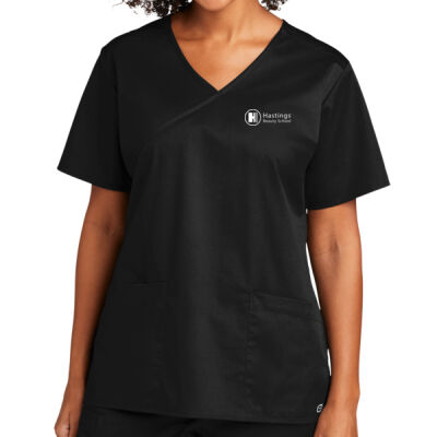 HBS Scrub Top - Embroidered Thumbnail